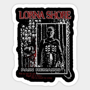 Lorna retro Shore Hellraiser Sticker